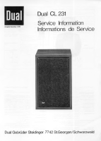 Dual CL-231-Service-Manual 